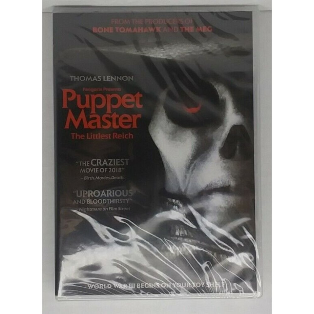 Puppet Master: The Littlest Reich DVD by Fangoria w Thomas Lennon New Sealed